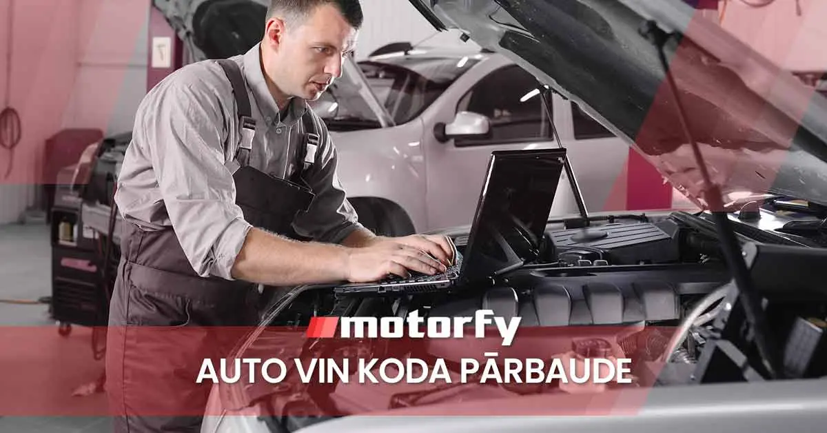 Auto vin koda pārbaude