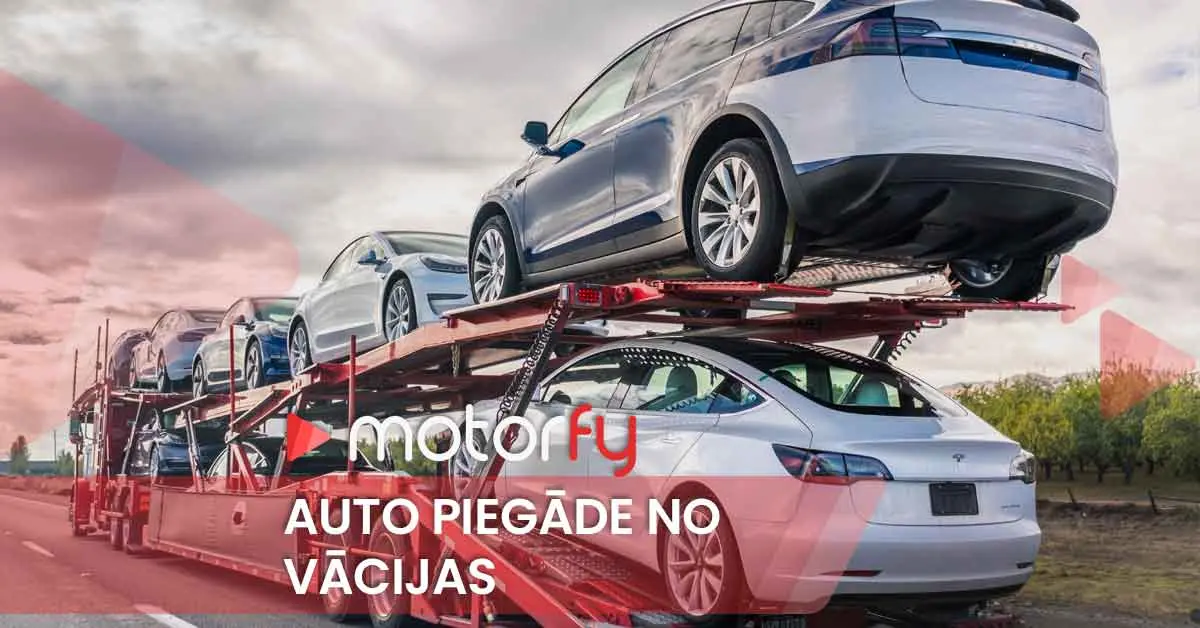 Auto piegāde no Vācijas