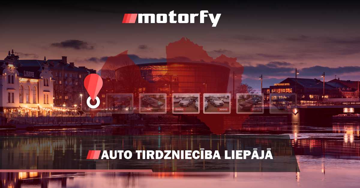 bilde auto tirdzniecība liepājā